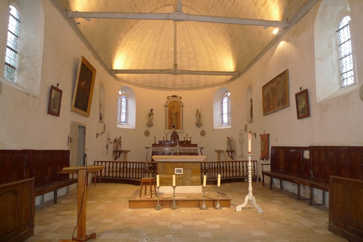 Choue (41) - Église Saint-Clément