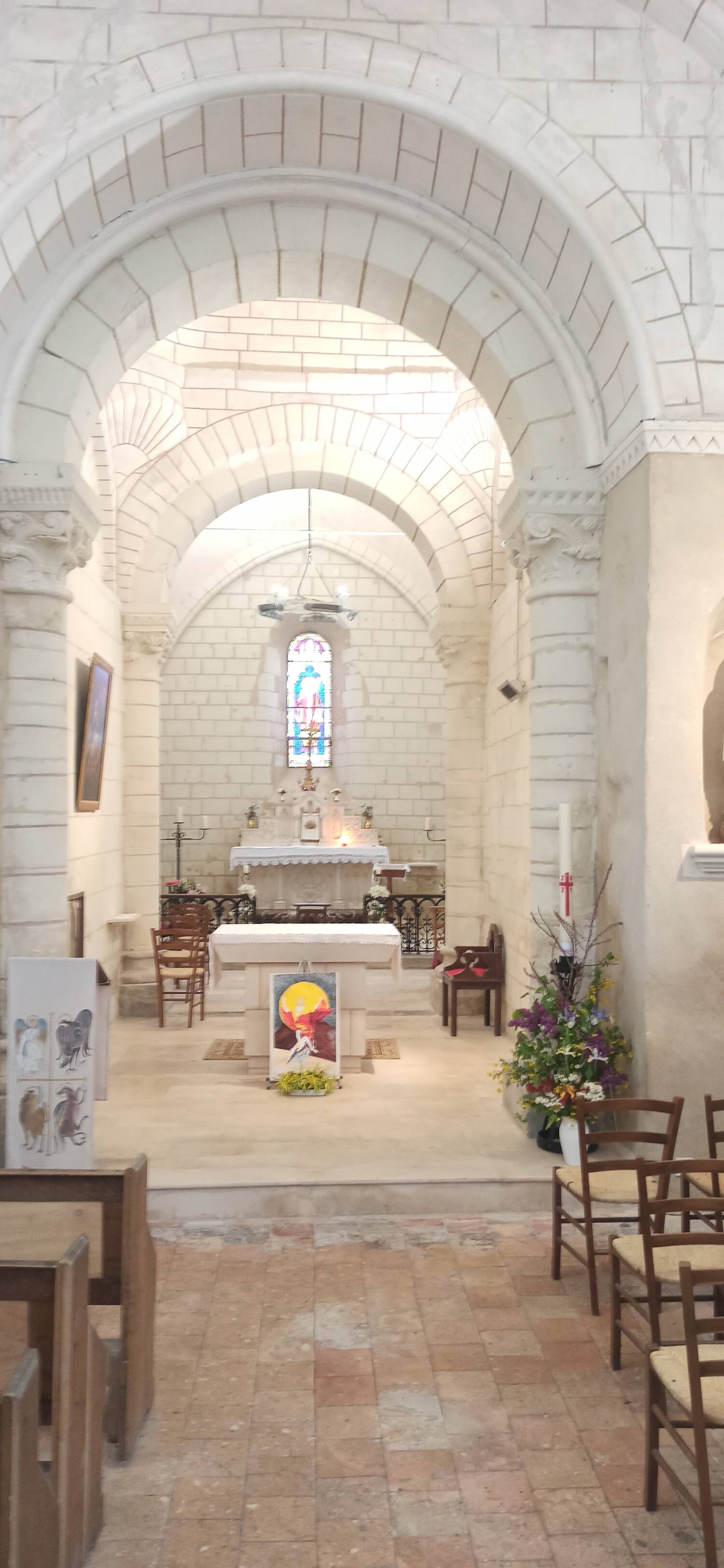 Usseau (86) - Église Saint-Hilaire