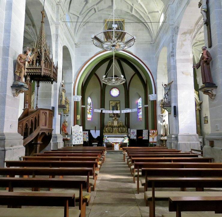 Accous (64) - Église Saint-Martin