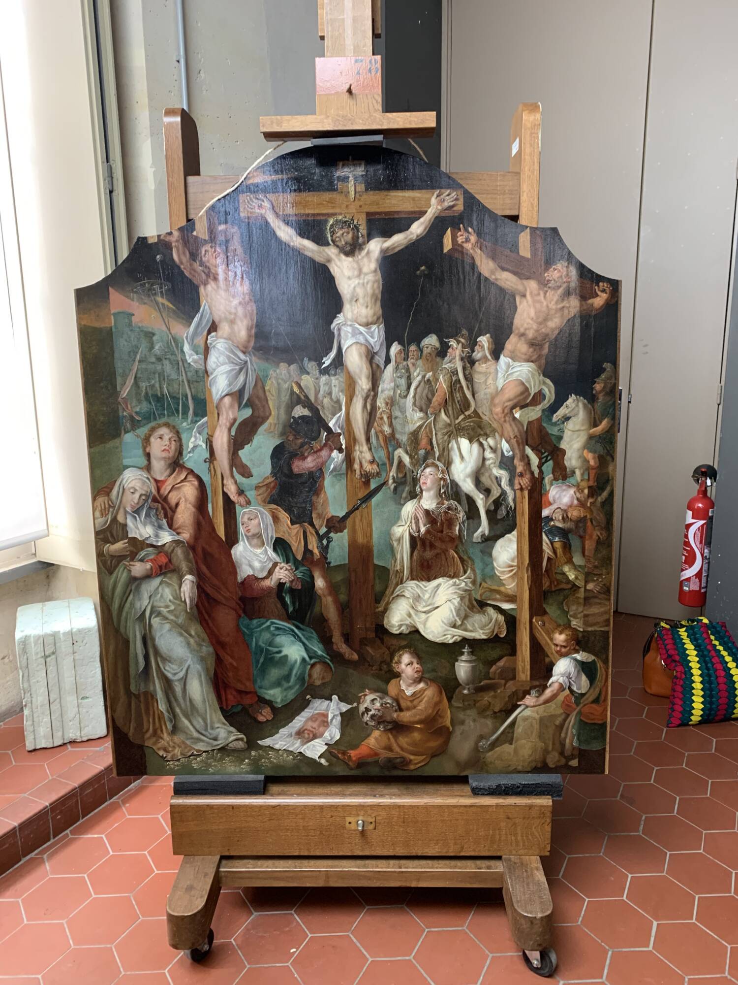 Oudon (l') (14) - La Crucifixion - Le Plus Grand Musée de France - La Sauvegarde de l'Art Français