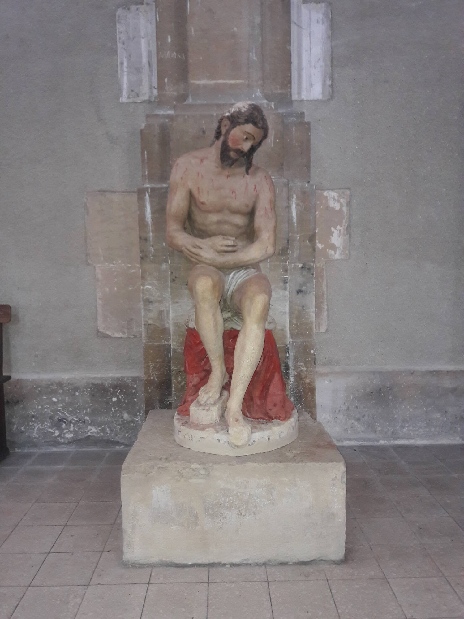 Reims (51) - Christ de Pitié - Le Plus Grand Musée de France - La Sauvegarde de l'Art Français