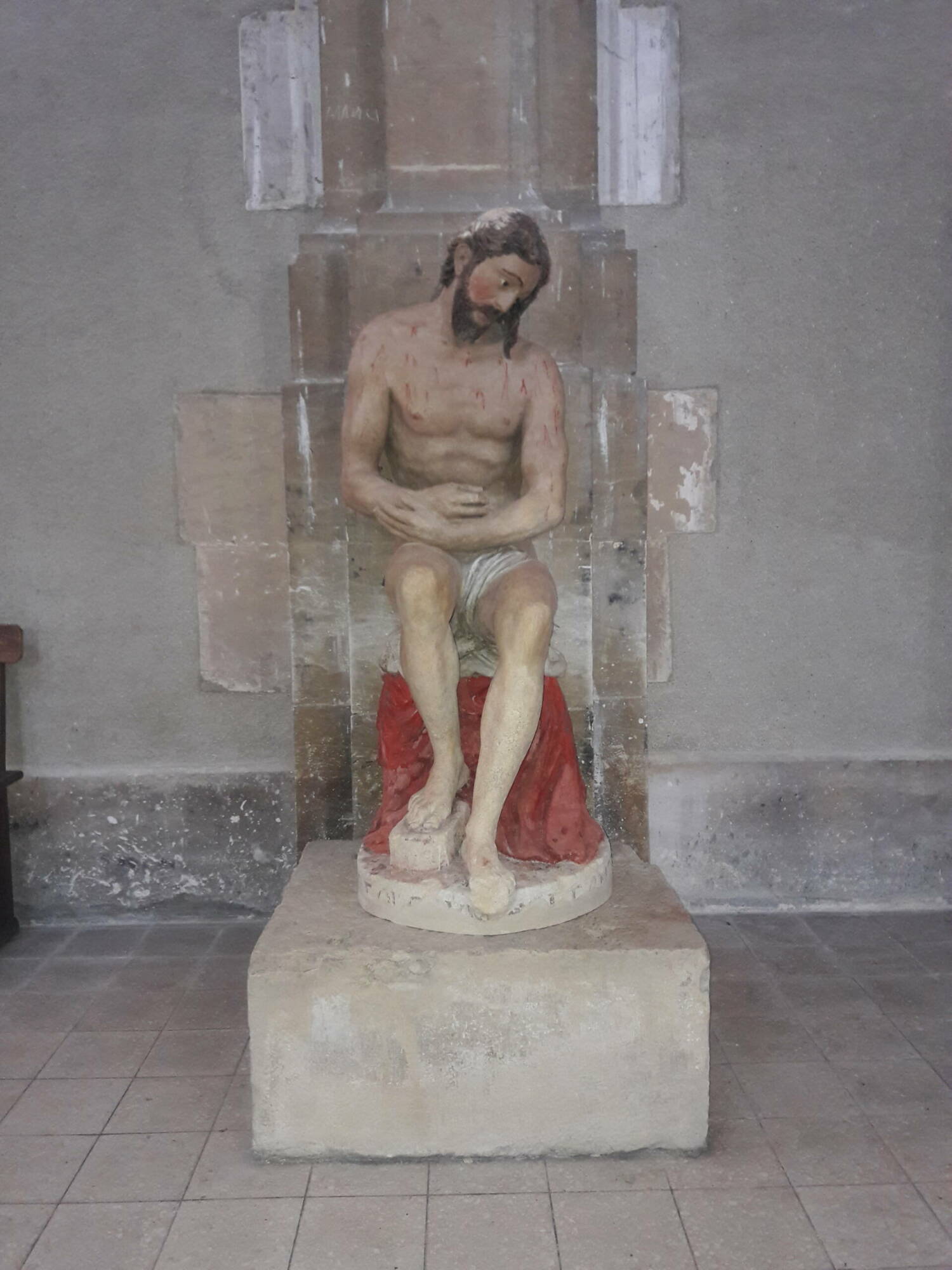Reims (51) - Christ aux liens - Fondation pour la Sauvegarde de l'Art français - Plus Grand Musée de France
