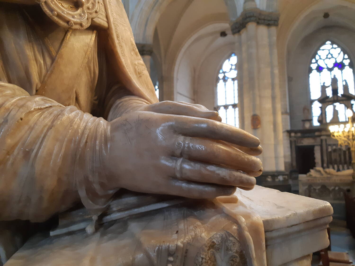 Saint-Omer (62) - tombeau d'Eustache de Croy - Le Plus Grand Musée de France - La Sauvegarde de l'Art Français