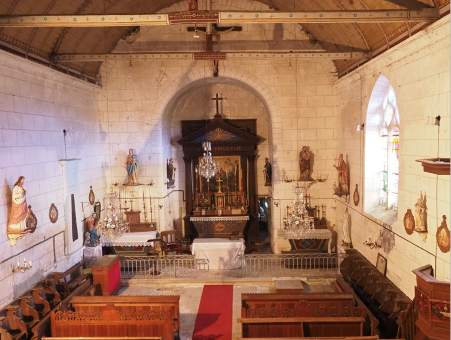 La Ferrière (37) - église Saint-Nicolas