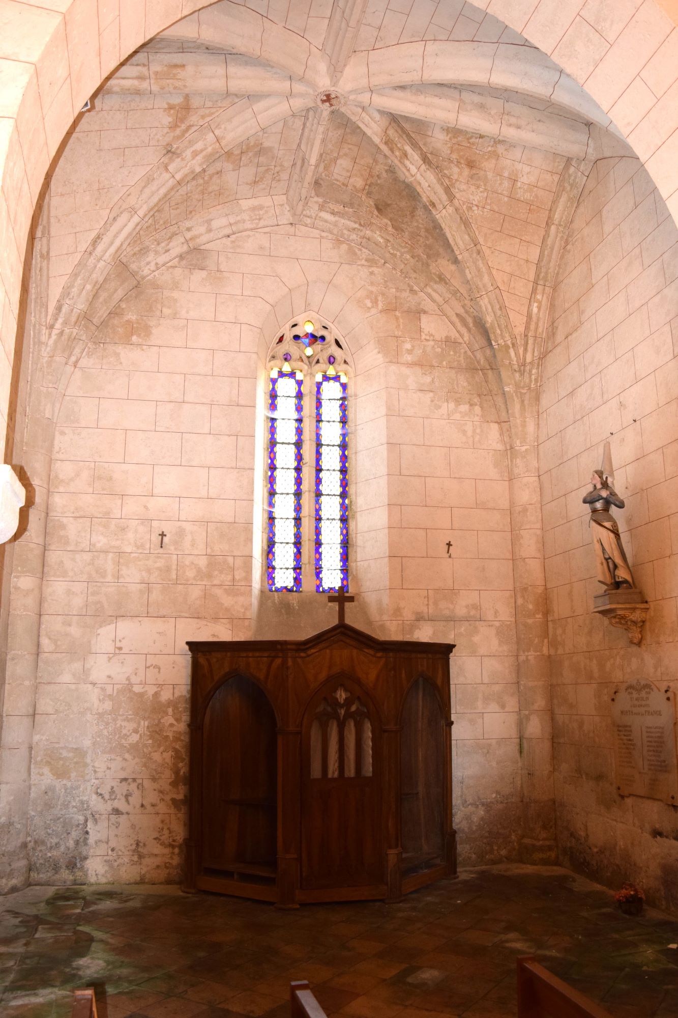 Saint-Aquilin (Dordogne) - Église Saint-Eutrope