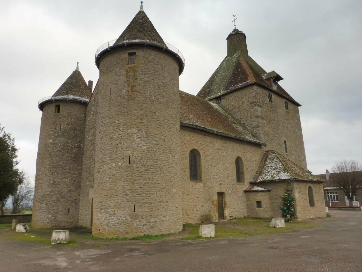 Manlay (Côte-d'Or) - Église Saint-Laurent