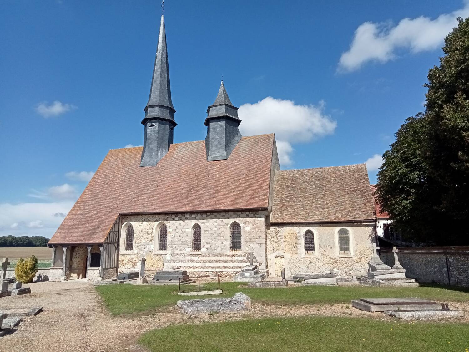 Épieds (27) - église Saint-Martin