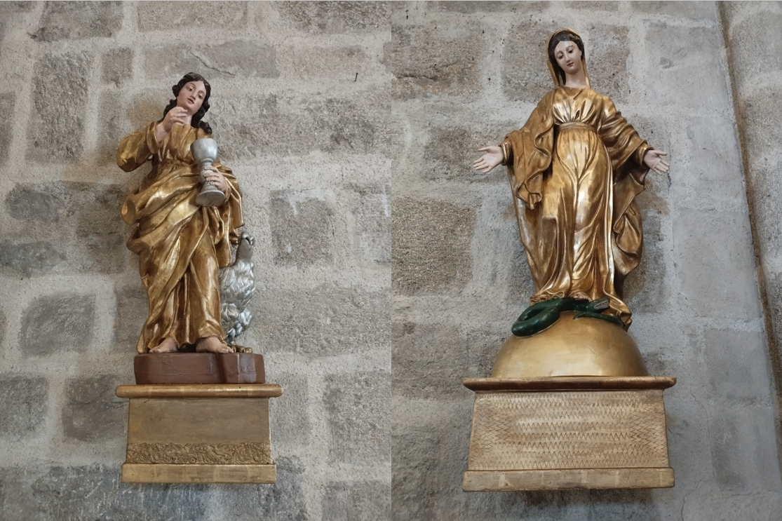Beauzac (43) - Statues - Le Plus Grand Musée de France - La Sauvegarde de l'Art Français
