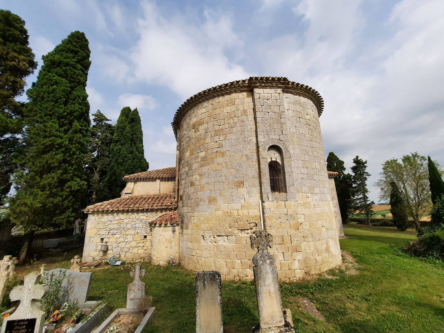 Saint-Créac (Gers) - Église Saint-Loup