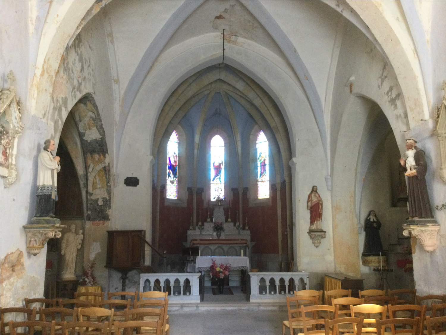 Reilhaguet (Lot) - Église Notre-Dame de l'Assomption