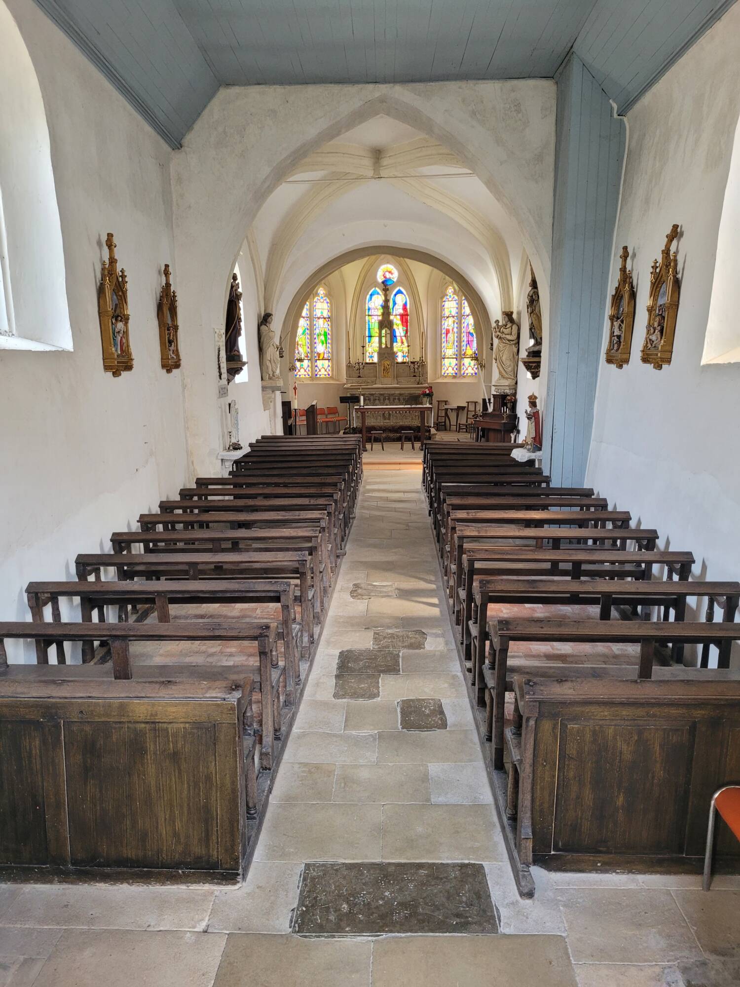 Rumont (Meuse) - église Saint-Hippolyte