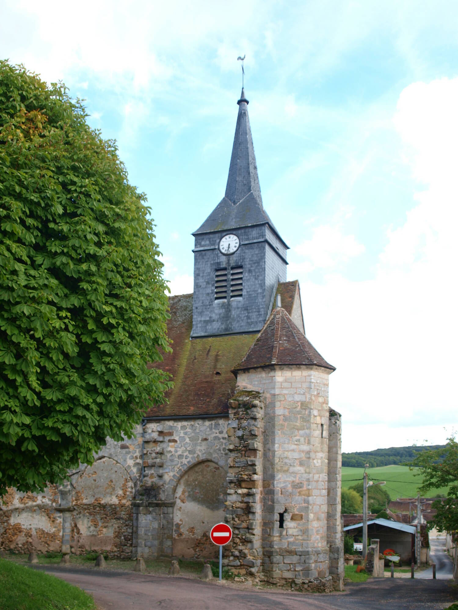 Thorigny-sur-Oreuse (Yonne) - Église Saint-Martin