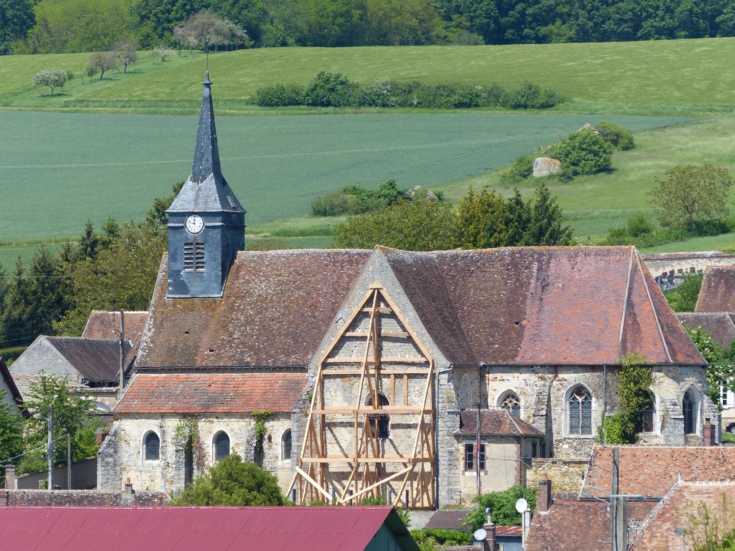 Thorigny-sur-Oreuse (Yonne) - Église Saint-Martin