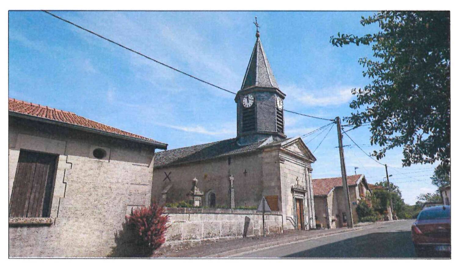 Rumont (Meuse) - église Saint-Hippolyte